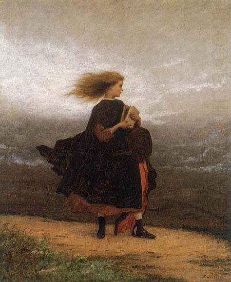 Eastman Johnson The Girl I left behind me china oil painting image